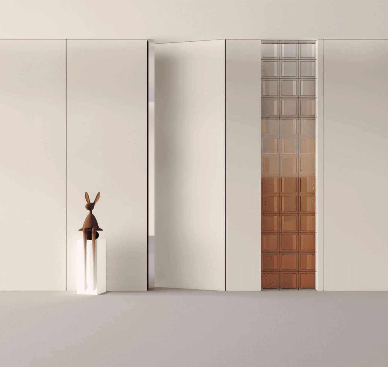 Skrivena vrata — model 3